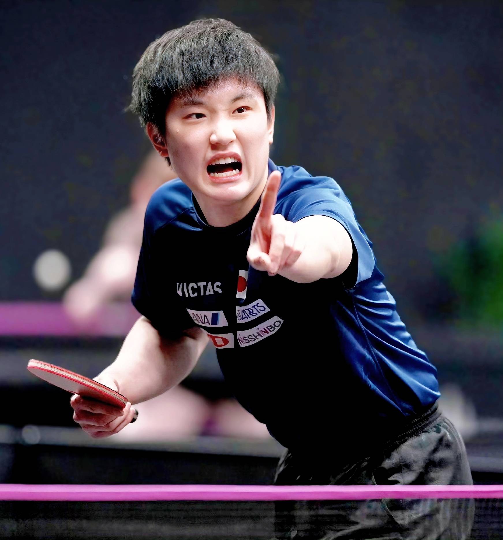 包含法国乒乓球队力克瑞典乒乓球队，张本智和惊艳世界的词条