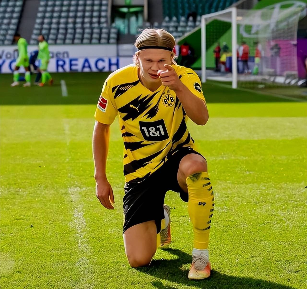 关于德国碾压波兰，哈兰德高光表现的信息